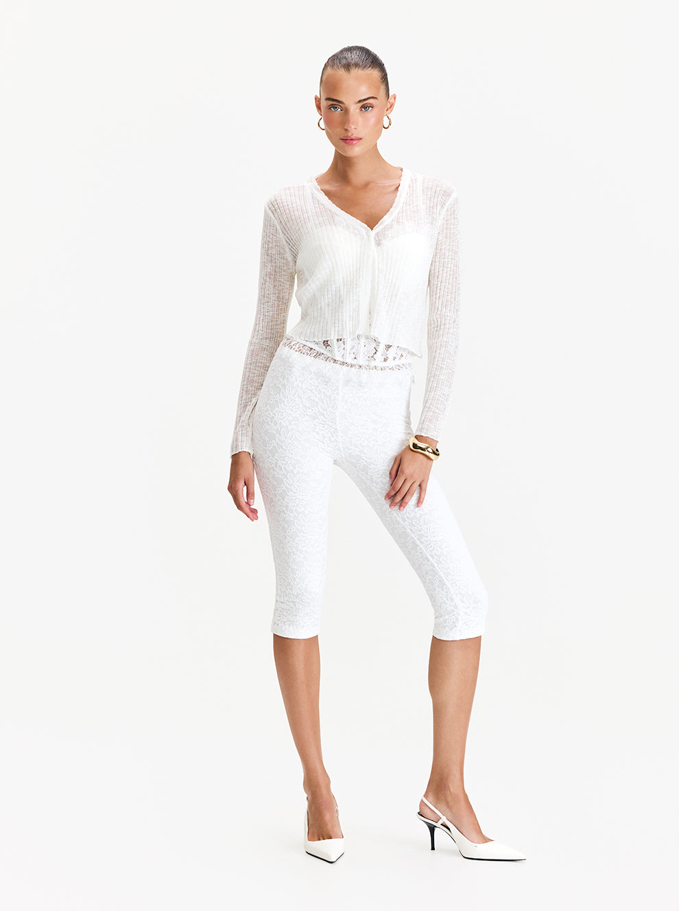 קרדיגן Button Knit