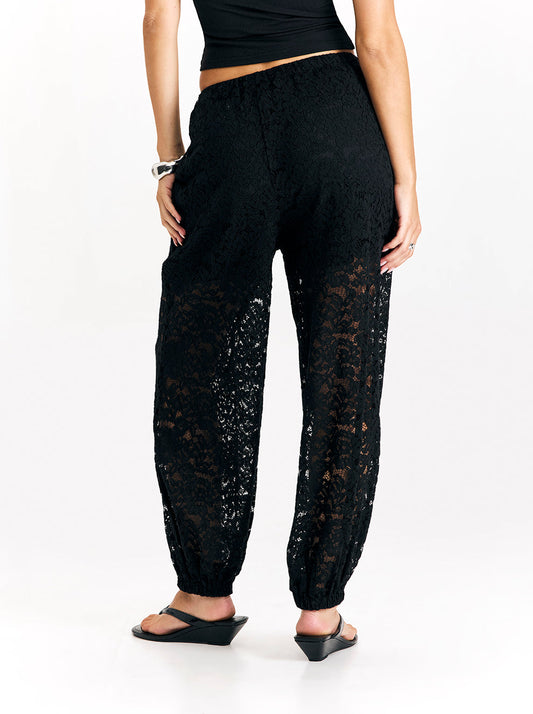 מכנסי תחרה ארוכים Full Lace