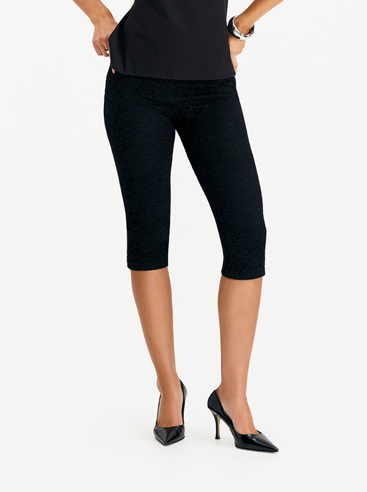 טייץ תחרה קפרי Lace Capri