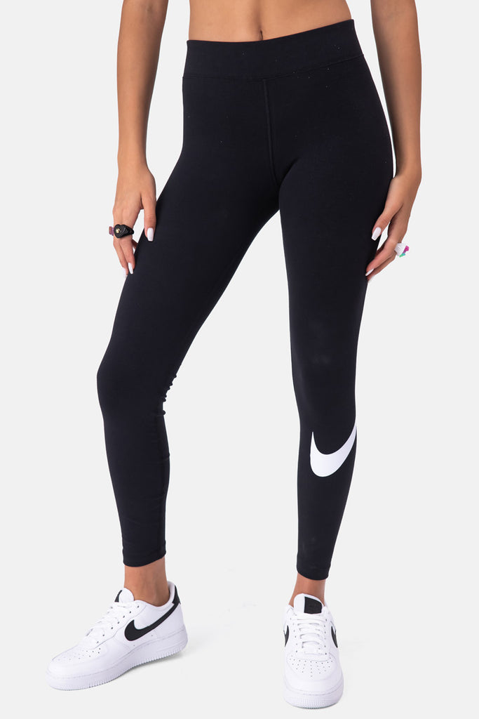 מכנסי טייץ Swoosh לוגו מודפס // NIKE